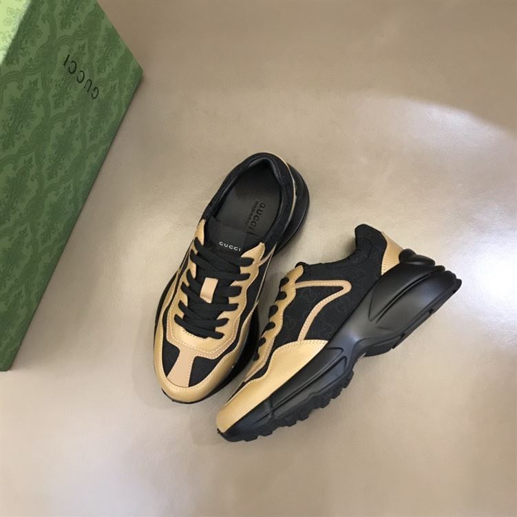 Gvc*1 RHYTON SNEAKER IN BROWN BLACK GCC098