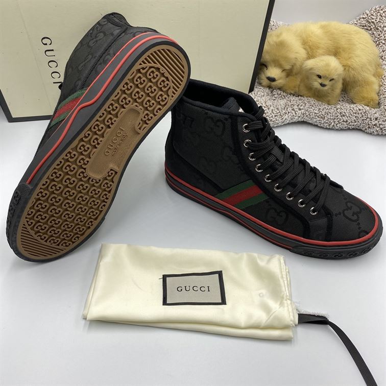 Gvc*1 Dupes Shoes OFF THE GRID HIGH TOP BLACK   GCC047