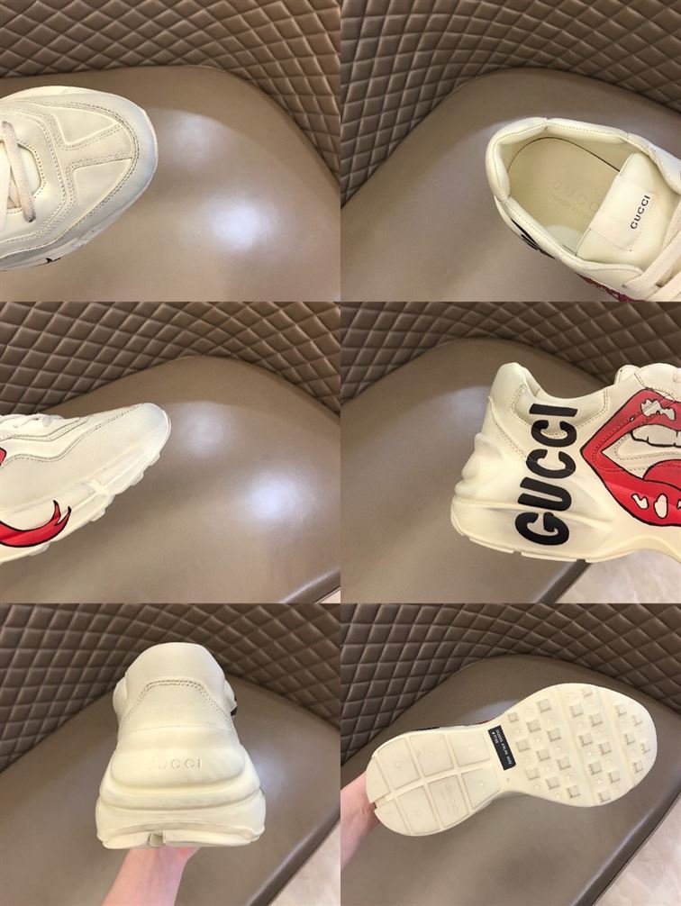 Gvc*1 RHYTON SNEAKER WITH MOUTH PRINT GCC016