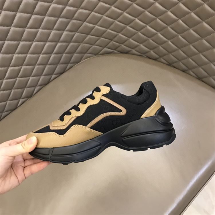 Gvc*1 RHYTON SNEAKER IN BROWN BLACK GCC098