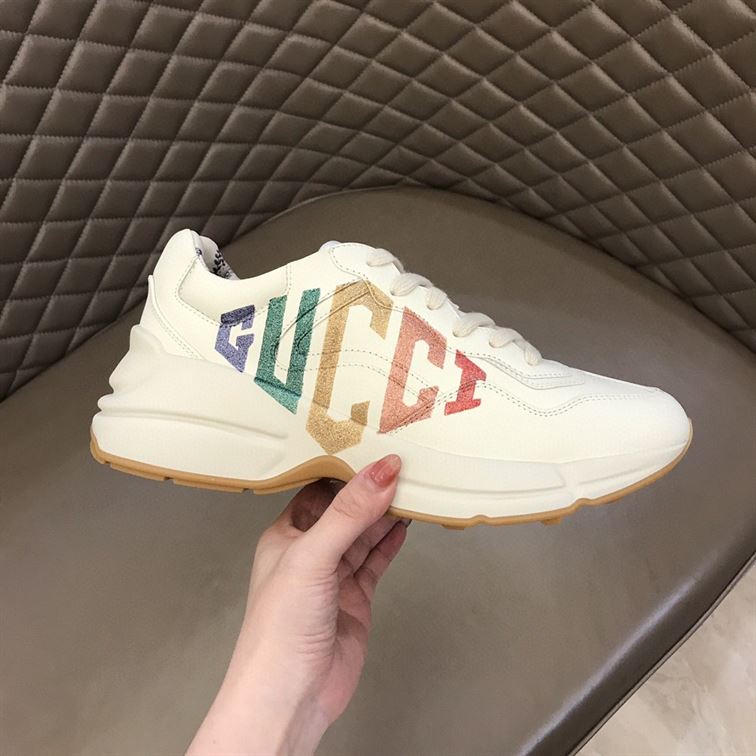 Gvc*1 IVORY RHYTON RAINBOW GLITTER SNEAKERS GCC013