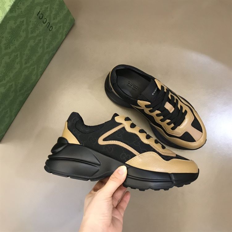 Gvc*1 RHYTON SNEAKER IN BROWN BLACK GCC098