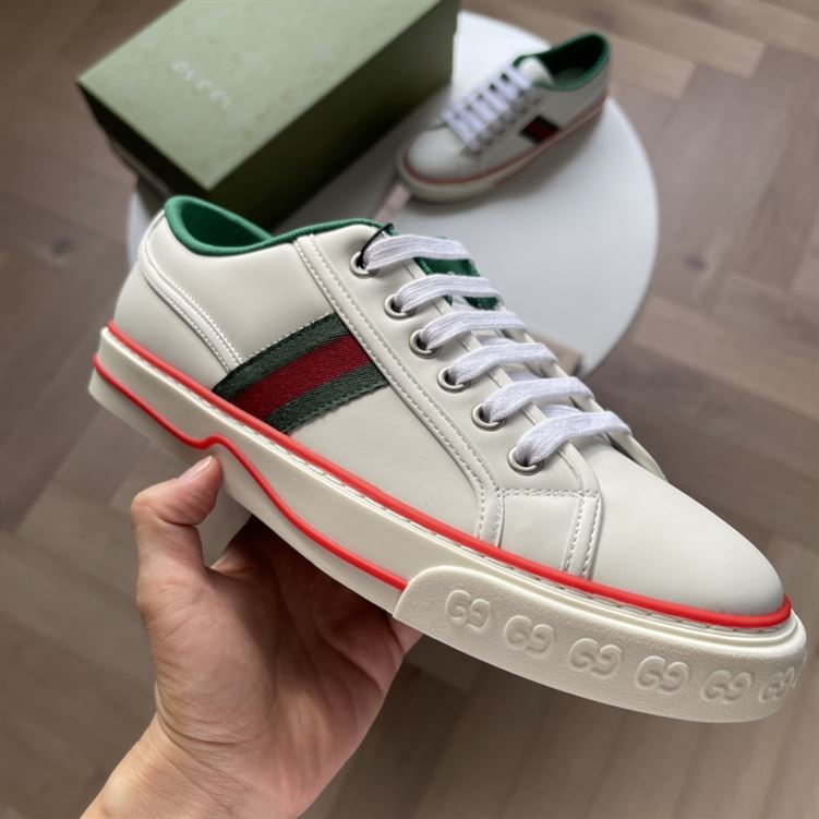 Gvc*1 Dupes Shoes TENNIS 1977 SNEAKER IN WHITE LEATHER GCC060