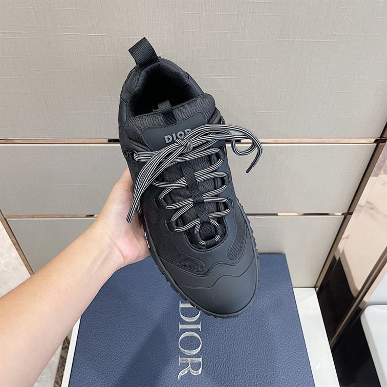 D10rIZON HIKING SHOE BLACK TECHNICAL MESH AND RUBBER DO087