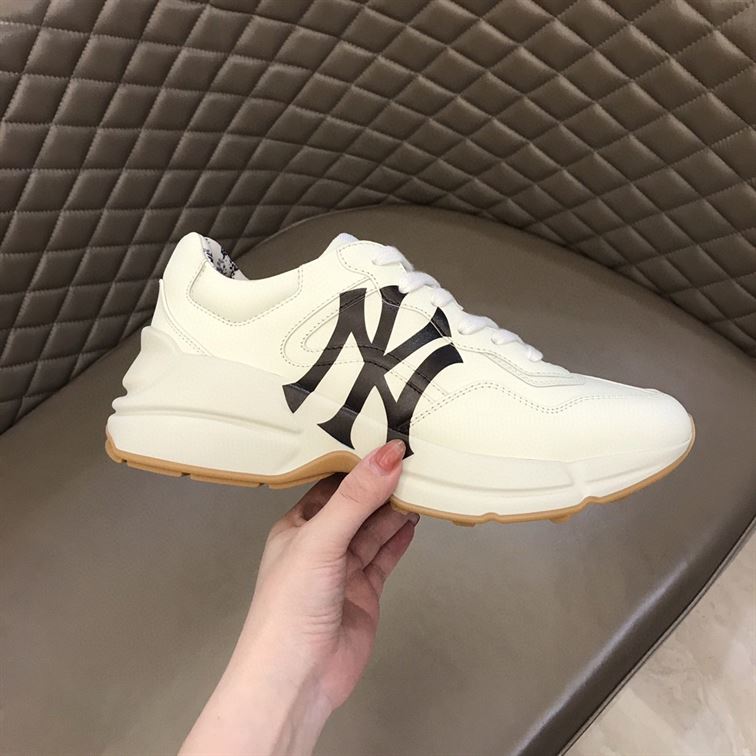 Gvc*1 LEATHER NY YANKEES SNEAKERS GCC014
