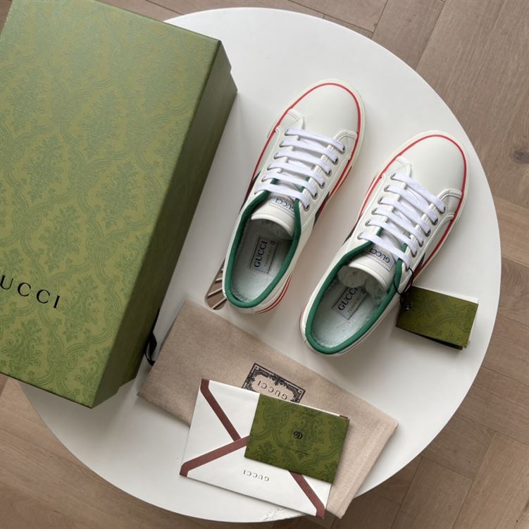 Gvc*1 Dupes Shoes TENNIS 1977 SNEAKER IN WHITE LEATHER GCC060