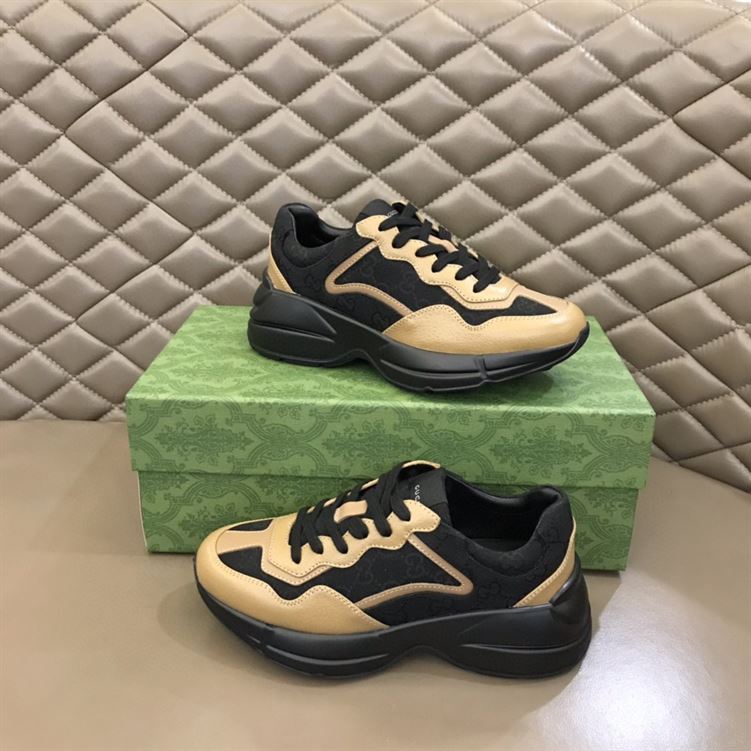Gvc*1 RHYTON SNEAKER IN BROWN BLACK GCC098