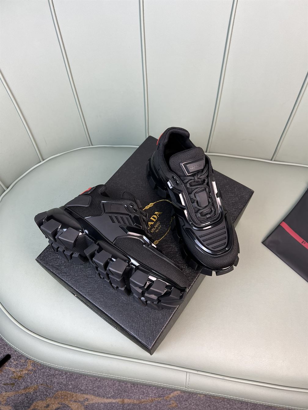 Pra*a CLOUDBUST THUNDER TECHNICAL FABRIC SNEAKERS PRS004