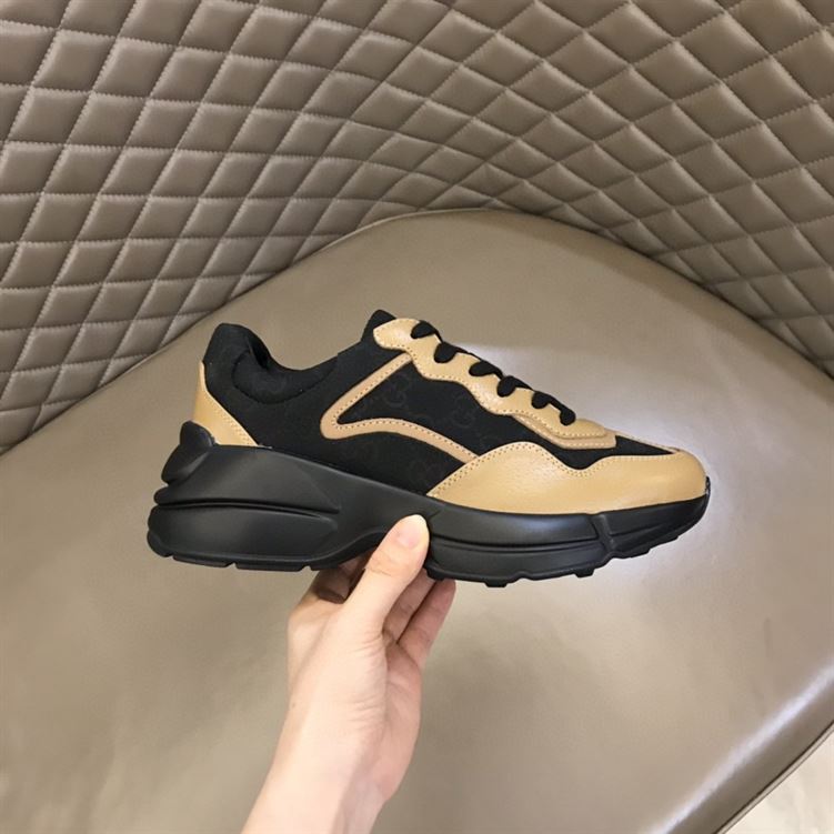 Gvc*1 RHYTON SNEAKER IN BROWN BLACK GCC098