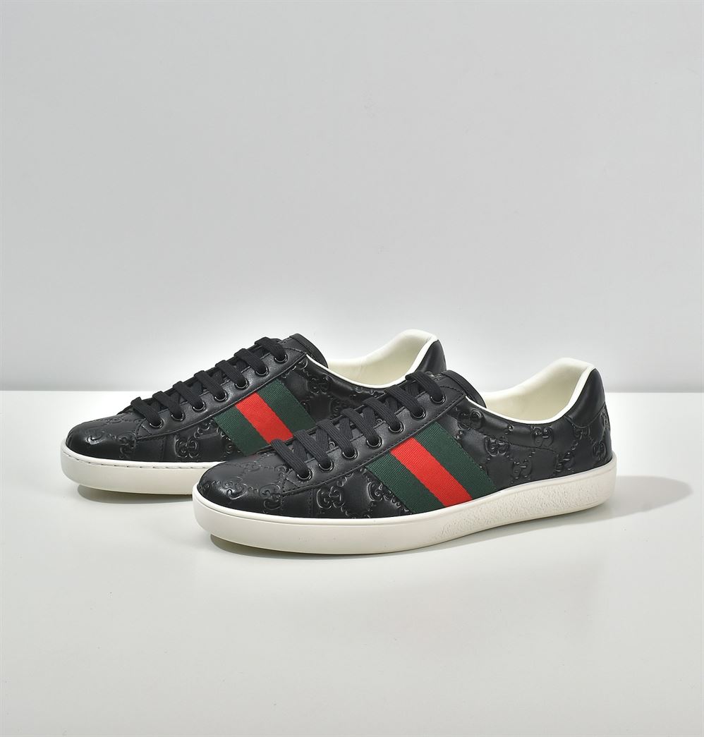 Gvc*1 ACE SIGNATURE SNEAKER BLACK   GCC028