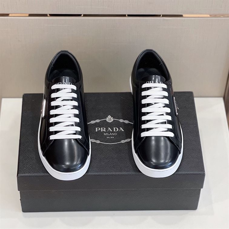 Pra*a BRUSHED LEATHER SNEAKERS PRS015