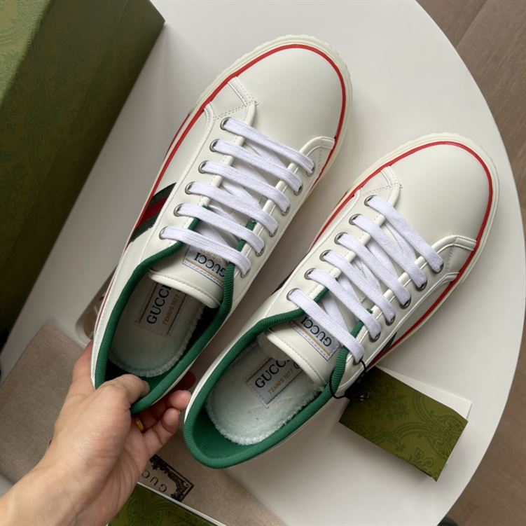 Gvc*1 Dupes Shoes TENNIS 1977 SNEAKER IN WHITE LEATHER GCC060