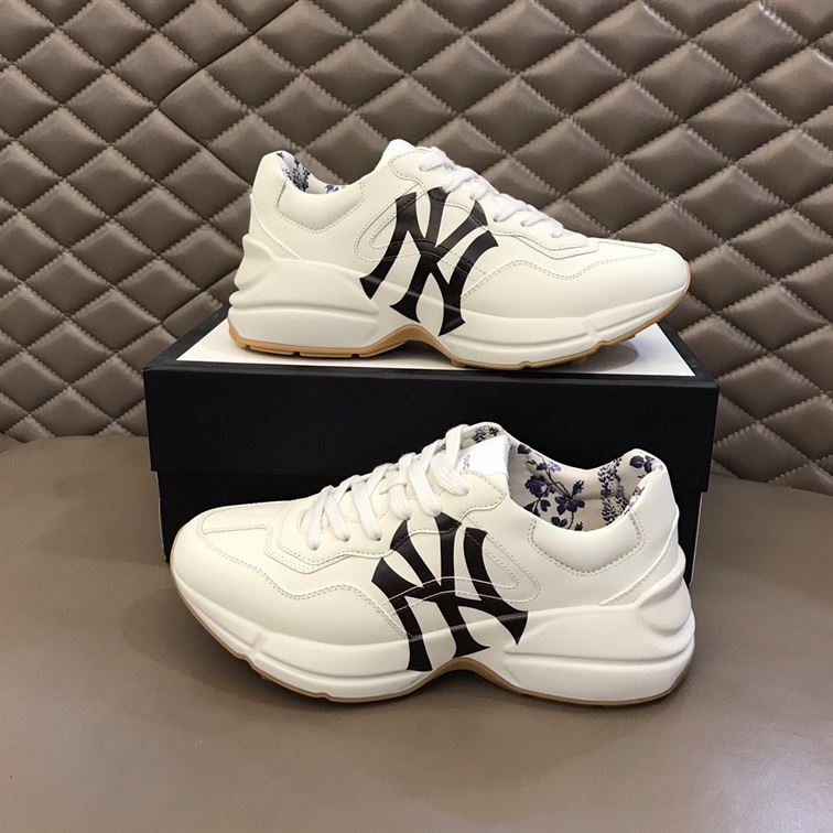 Gvc*1 LEATHER NY YANKEES SNEAKERS GCC014
