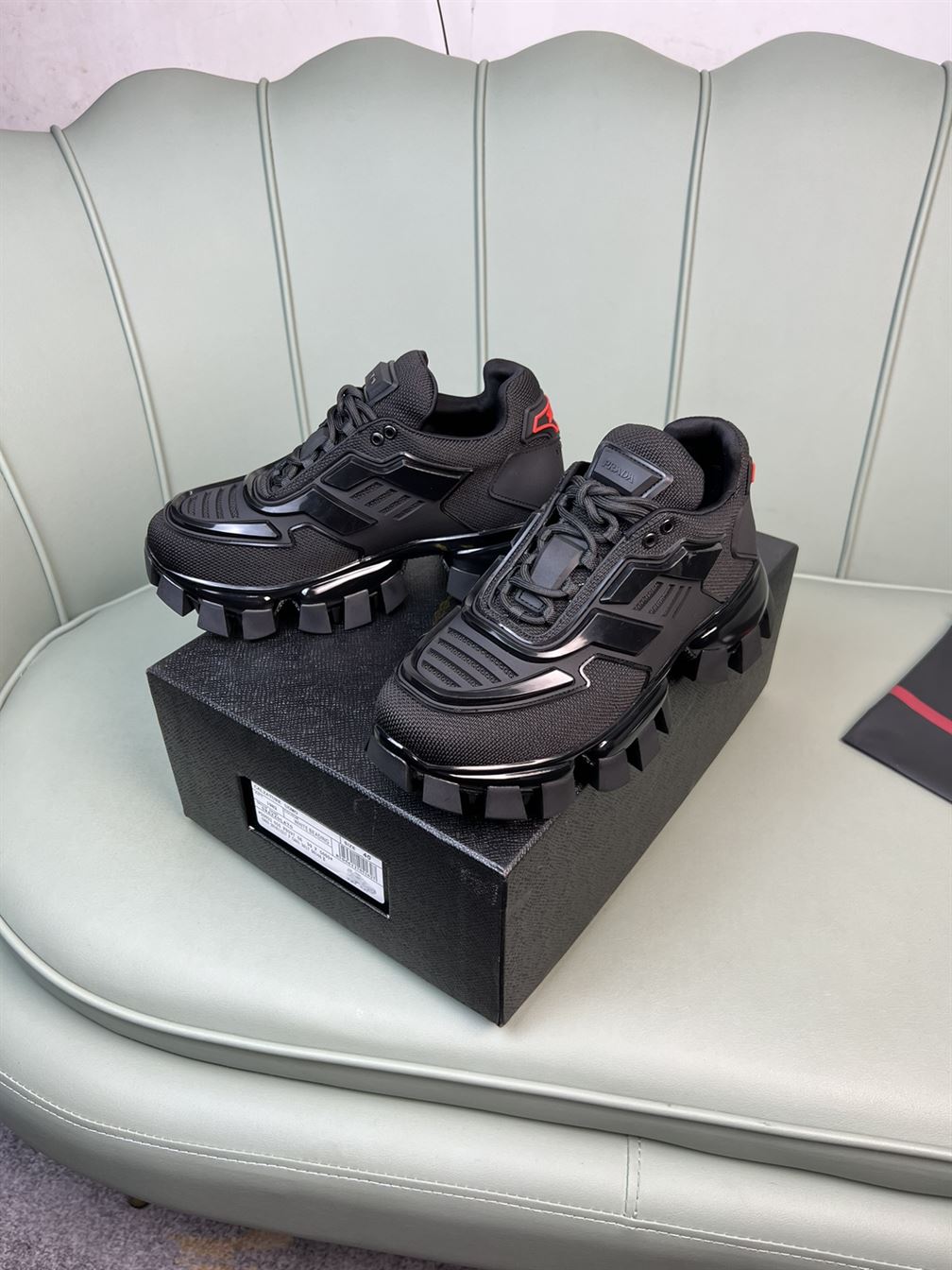 Pra*a CLOUDBUST THUNDER TECHNICAL FABRIC SNEAKERS PRS004