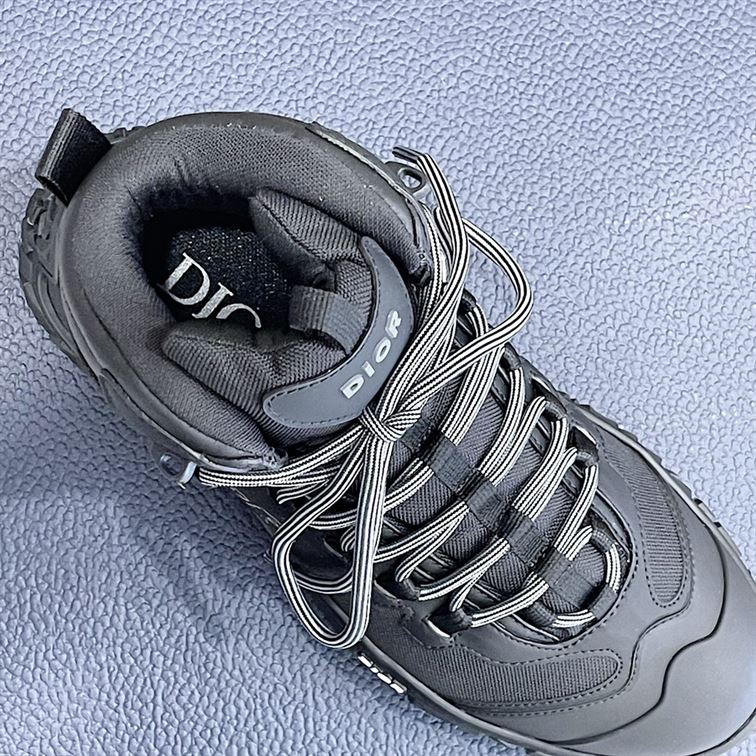 D10rIZON HIKING BOOT BLACK TECHNICAL MESH AND RUBBER DO089