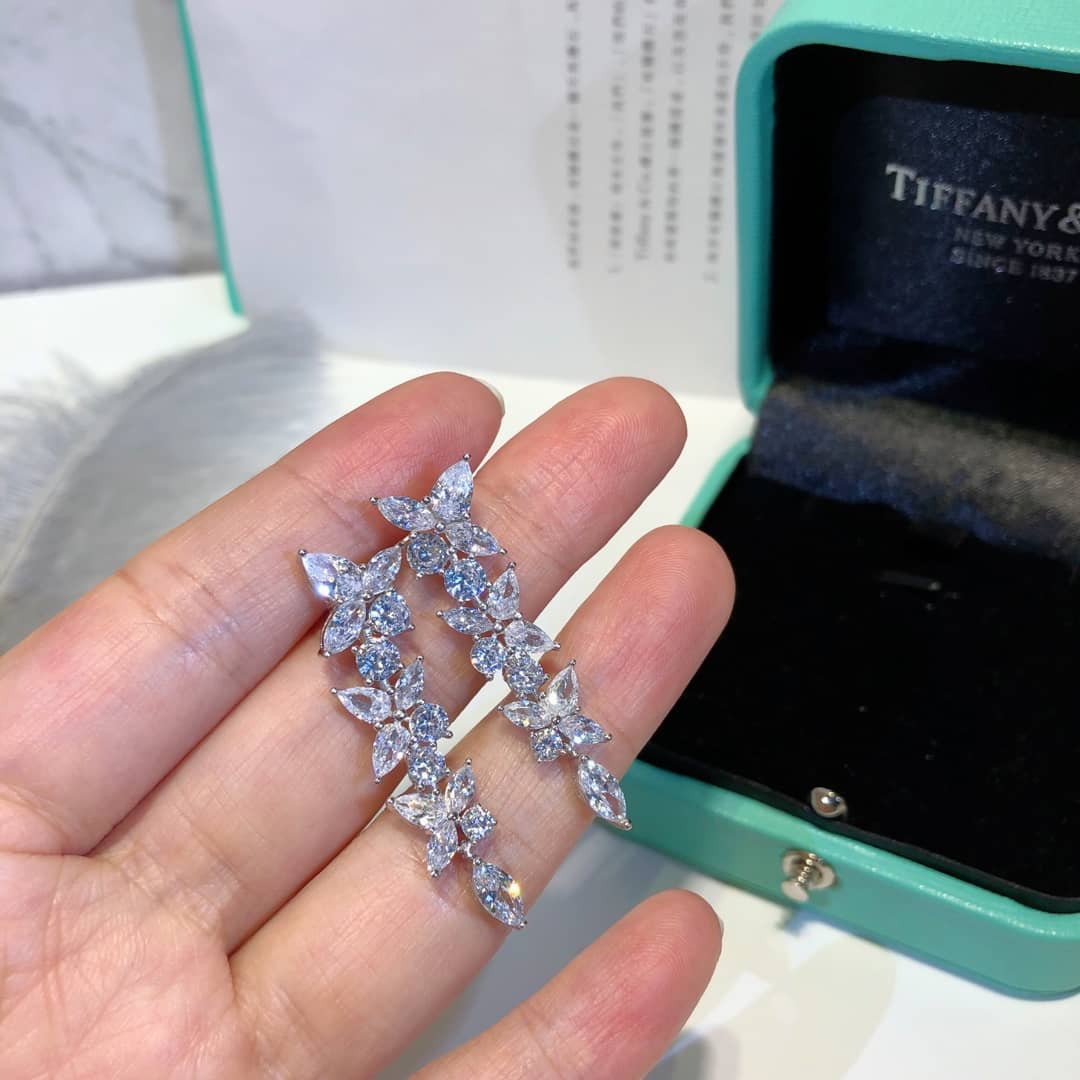 Wholesale T*f*ny Logo Earring