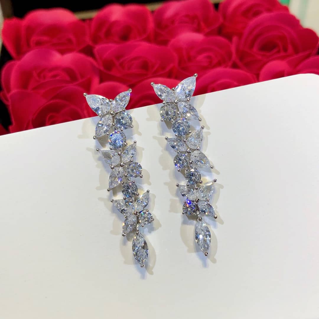 Wholesale T*f*ny Logo Earring
