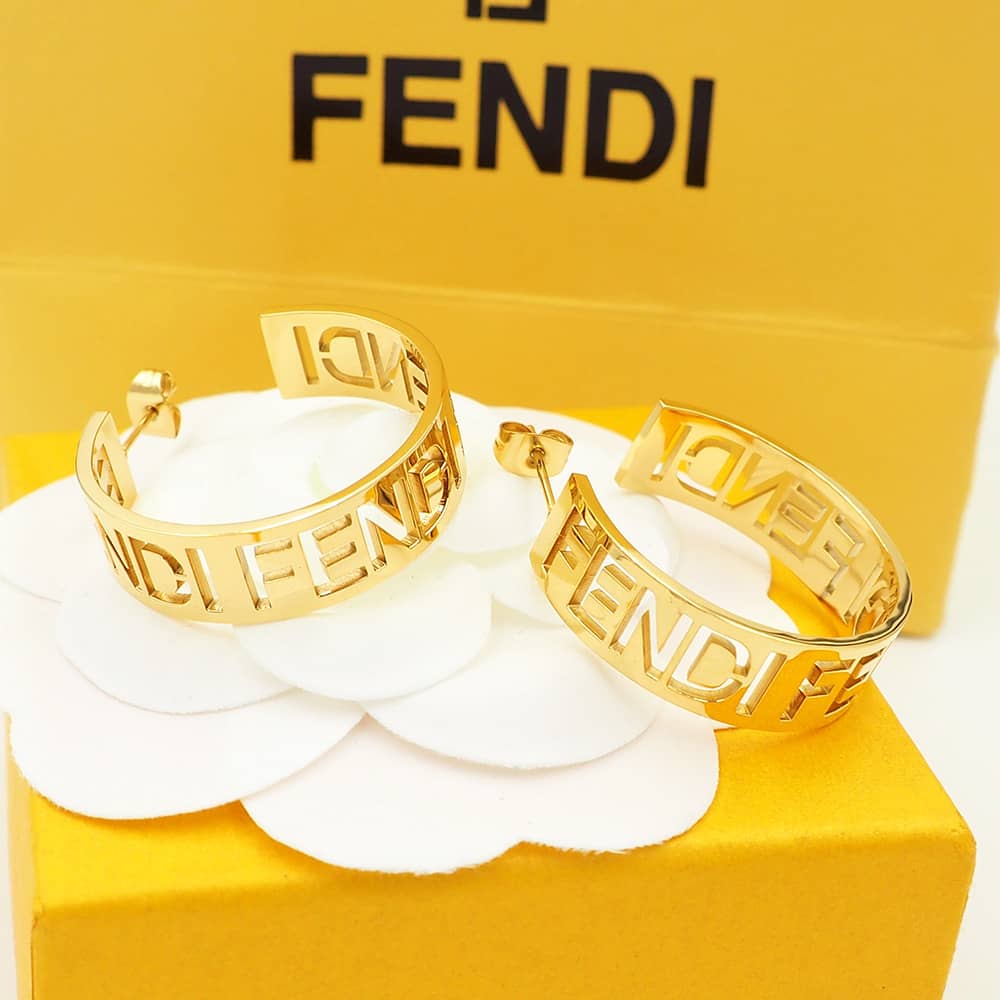 Designer F**di Classic Earring
