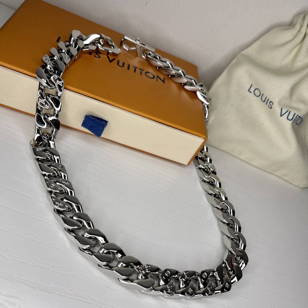Wholesale L0vis Vvtt0n Logo Necklace