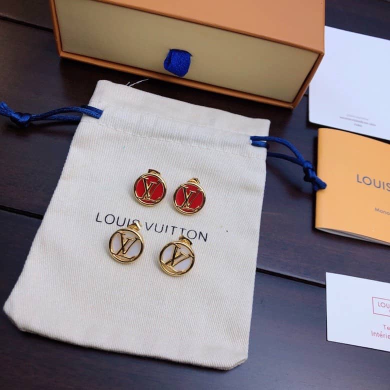 Knockoff L0vis Vvtt0n Logo Earring