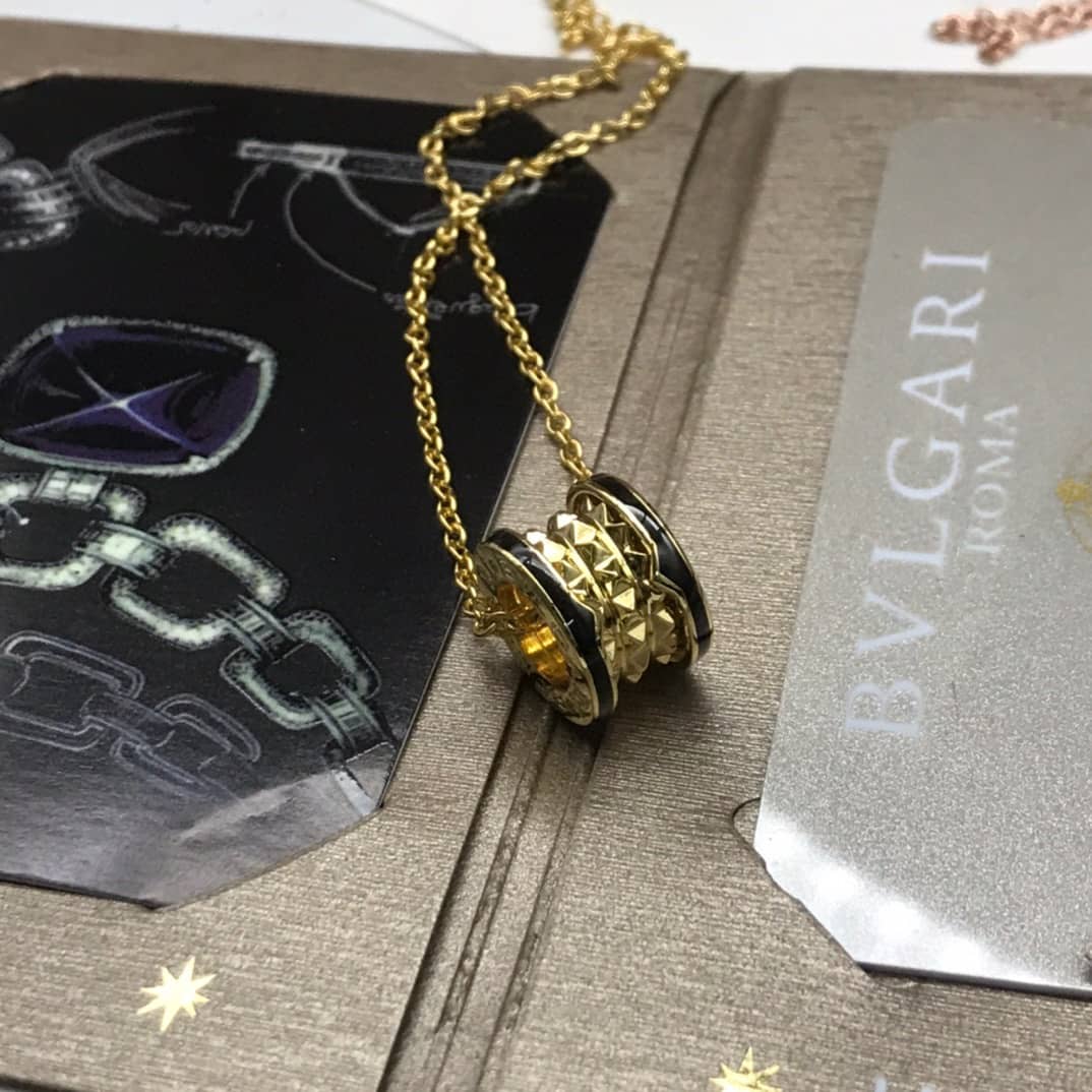 Knockoff Bv1g*ai Logo Necklace