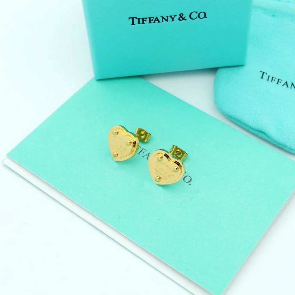 Wholesale T*f*ny Logo Earring