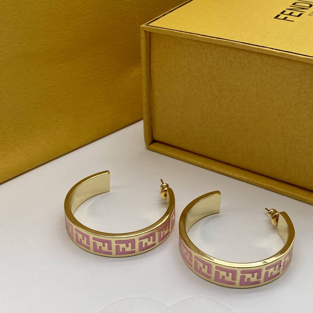 Wholesale F**di Logo Earring