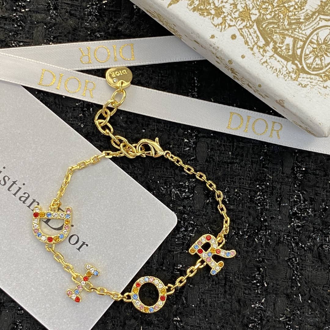 Wholesale Chr1st1an D10r Logo Bracelet