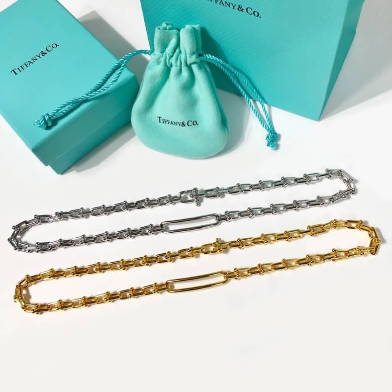 Knockoff T*f*ny Logo Necklace