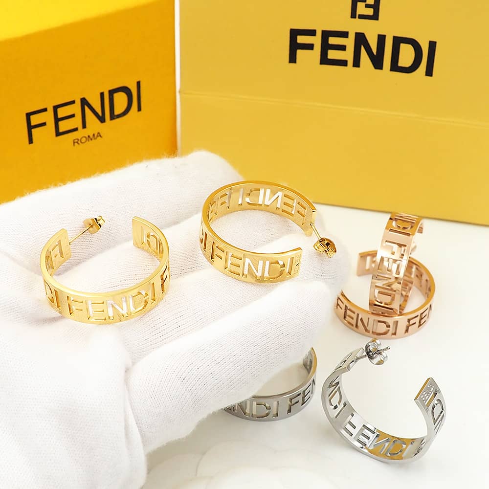 Designer F**di Classic Earring