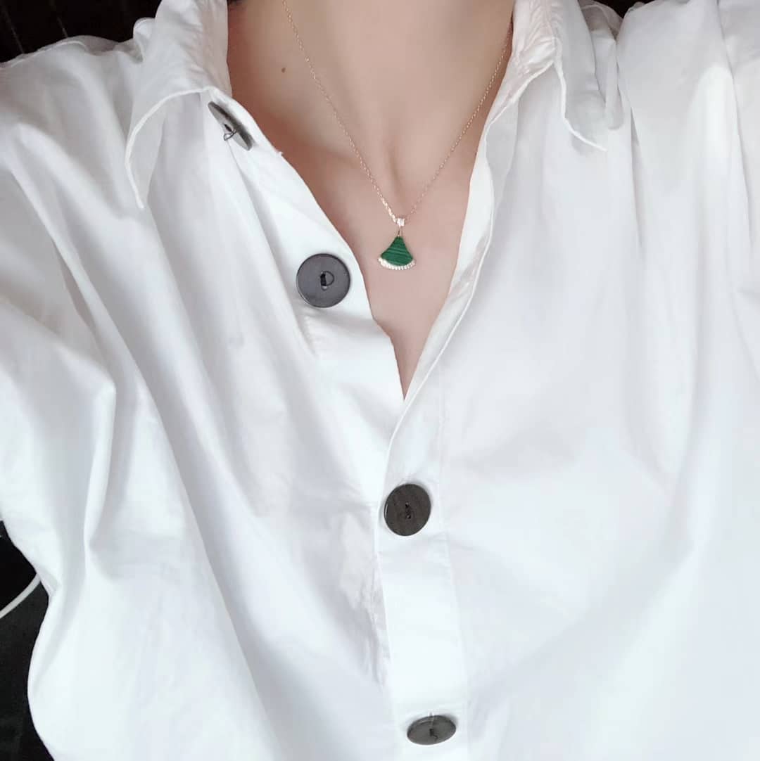 Knockoff Bv1g*ai Logo Necklace