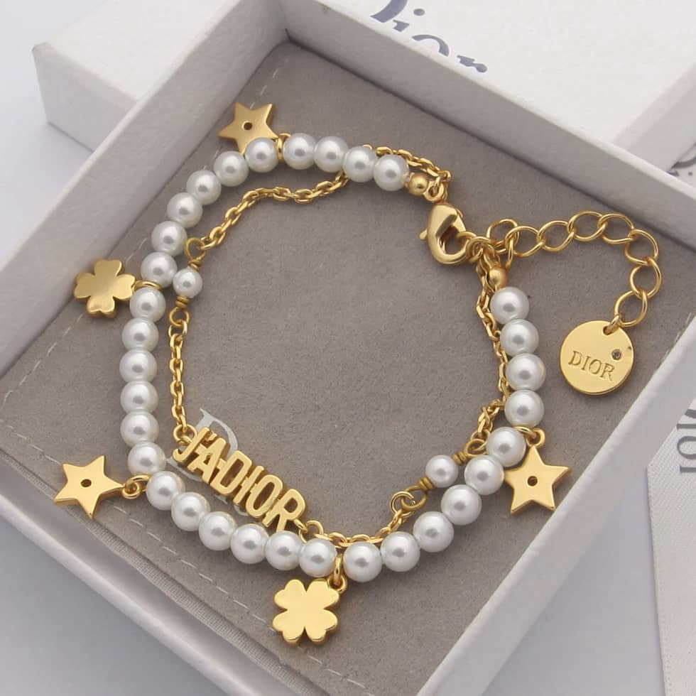 Wholesale Chr1st1an D10r Logo Bracelet
