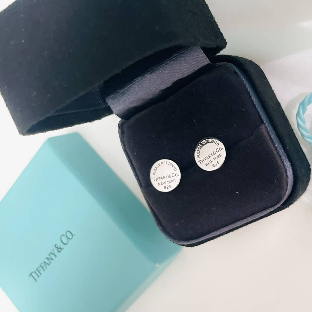 Wholesale T*f*ny Logo Earring