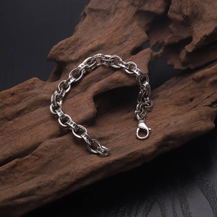 Wholesale Ch*0me He**ts Logo Bracelet