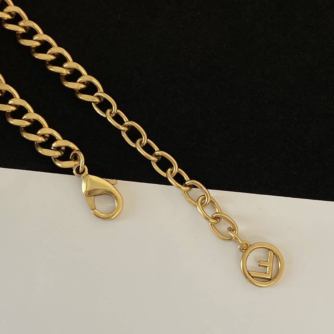 High Quality F**di Necklace