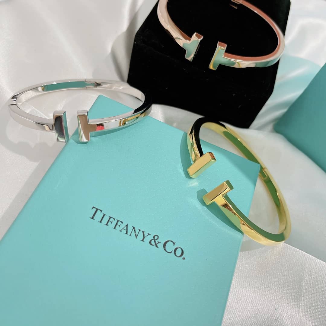 Fake T*f*ny Logo Bracelet