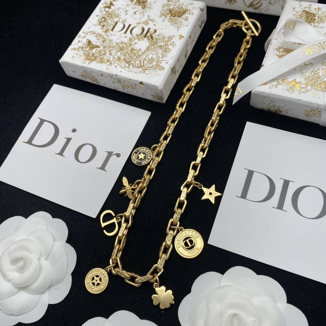 Chr1st1an D10r Necklace For Sale