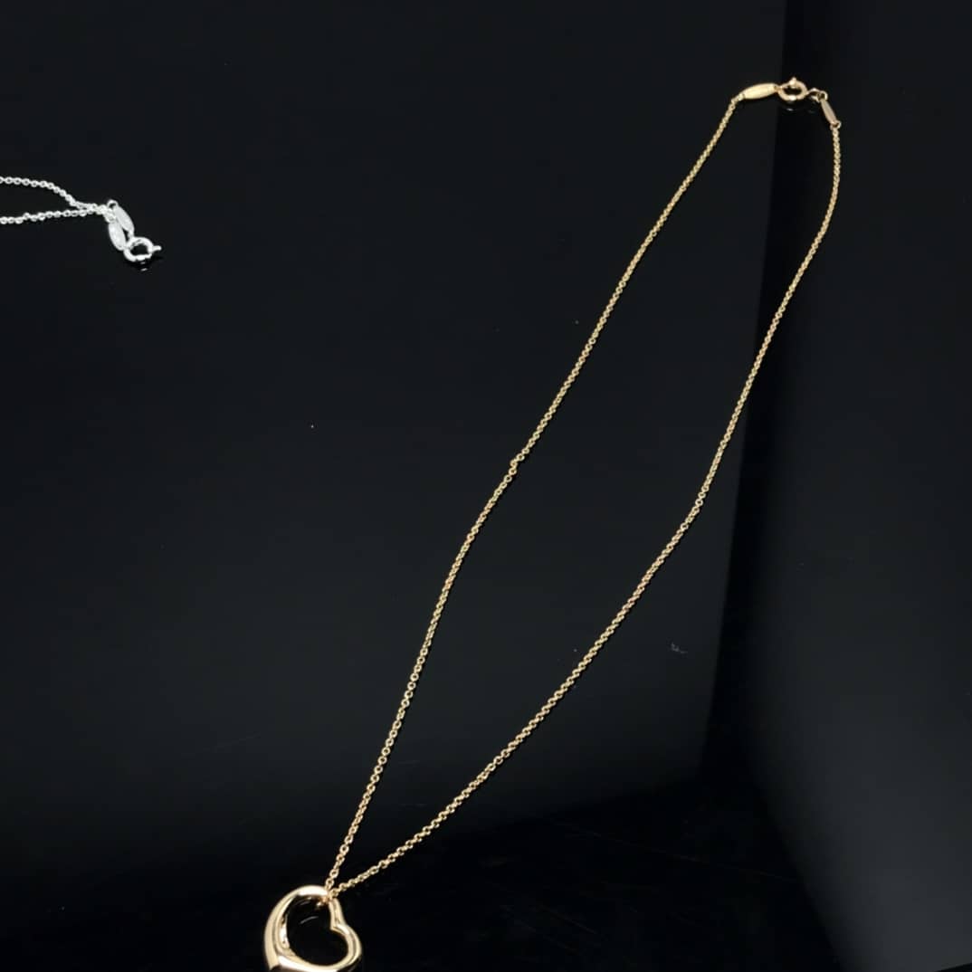 Knockoff T*f*ny Logo Necklace