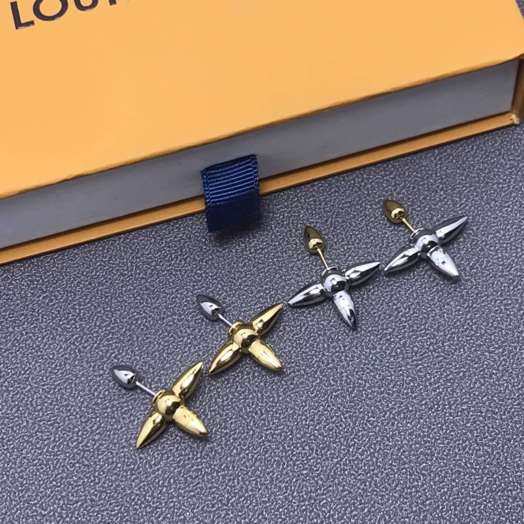 Fake L0vis Vvtt0n Logo Earring