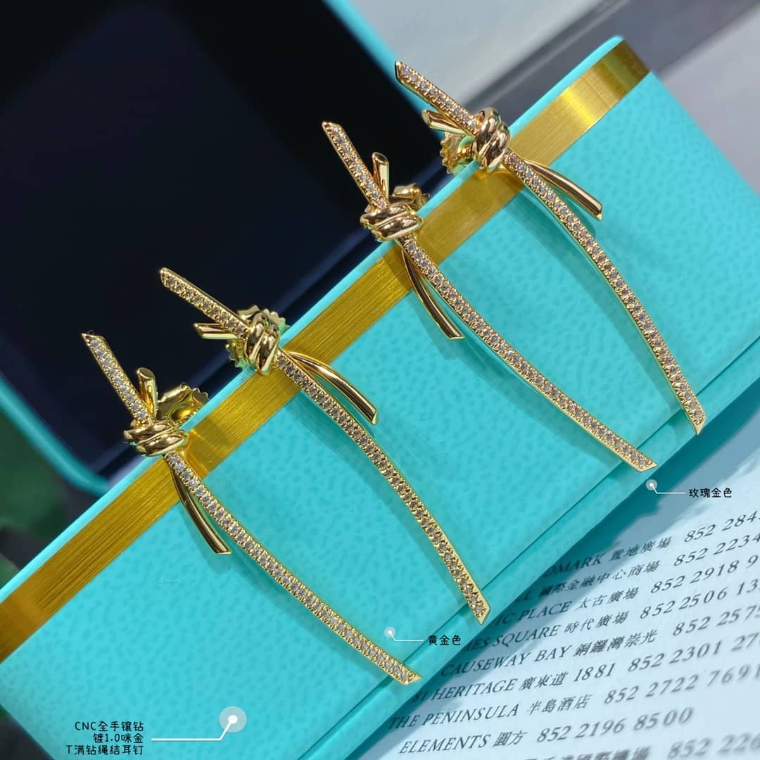 Designer T*f*ny Classic Earring