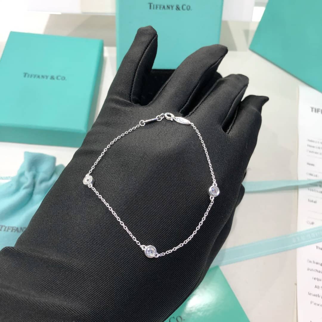 Knockoff T*f*ny Logo Bracelet