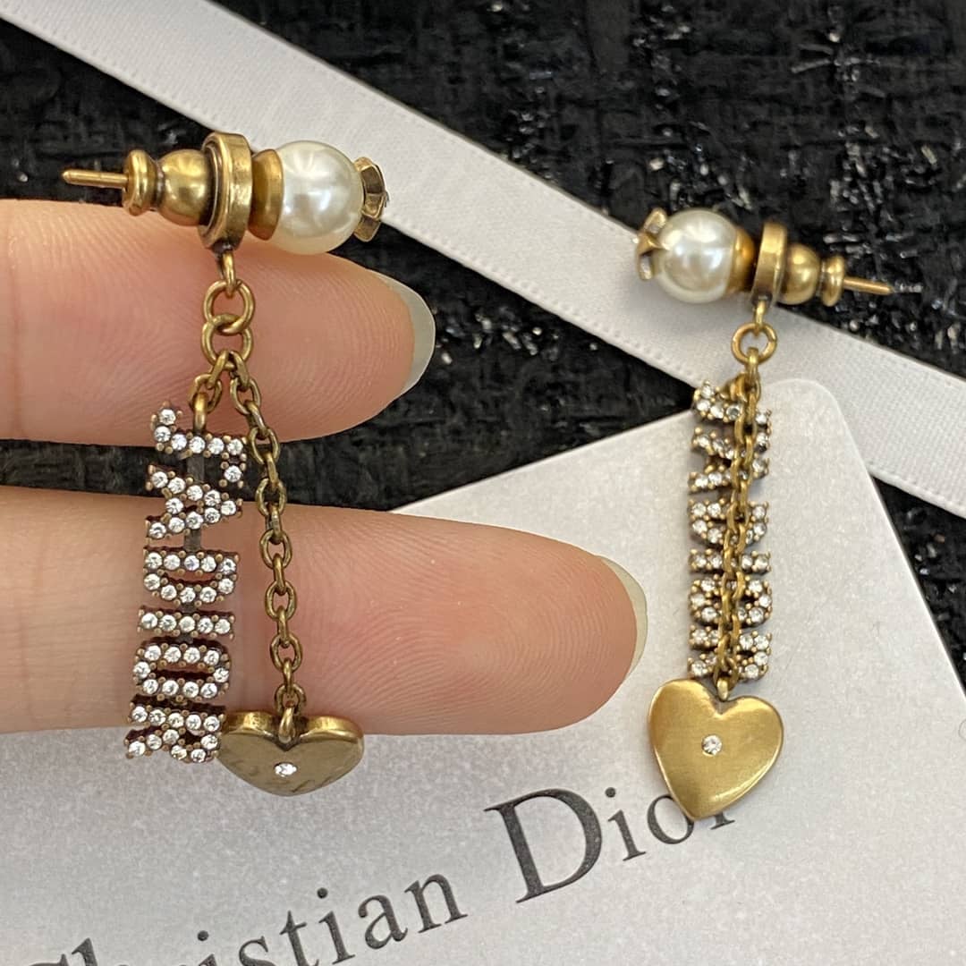 Wholesale Chr1st1an D10r Logo Earring