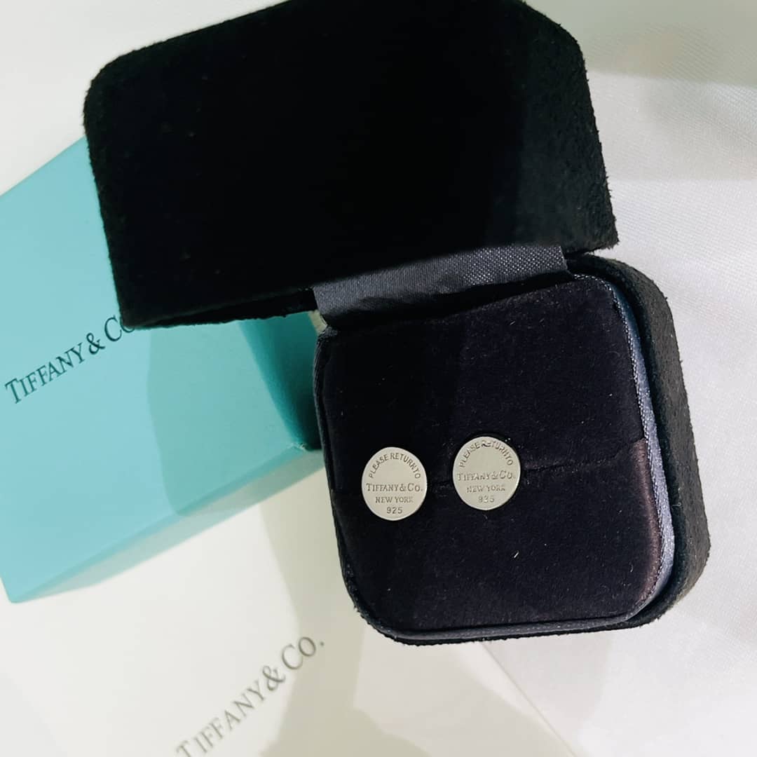 Wholesale T*f*ny Logo Earring