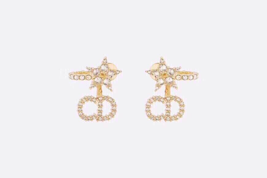 Knockoff Chr1st1an D10r Logo Earring
