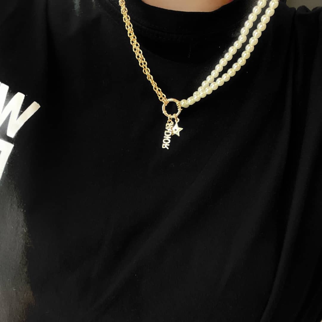 Chr1st1an D10r Necklace For Sale