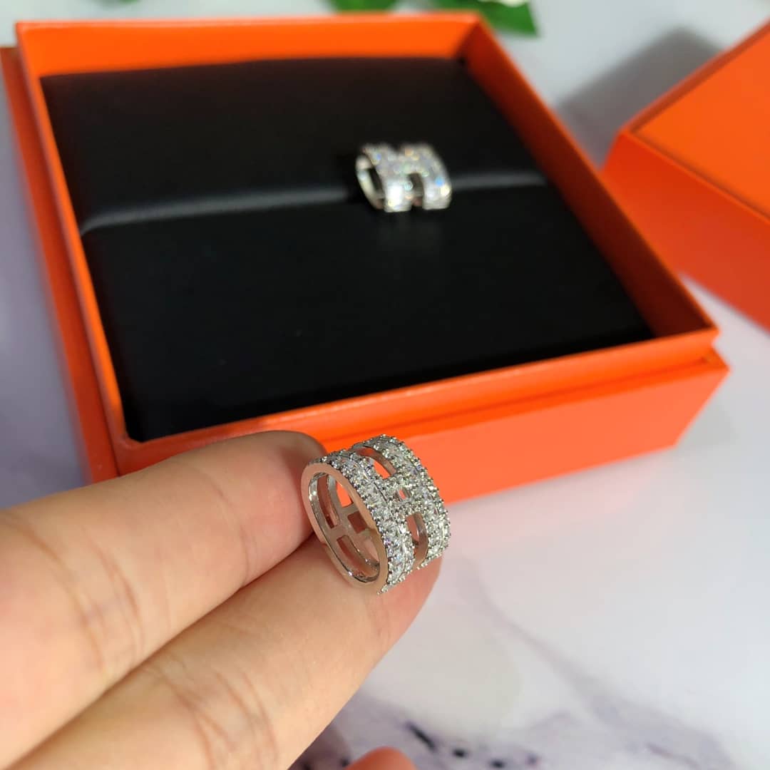 Fake H**me5 Logo Earring