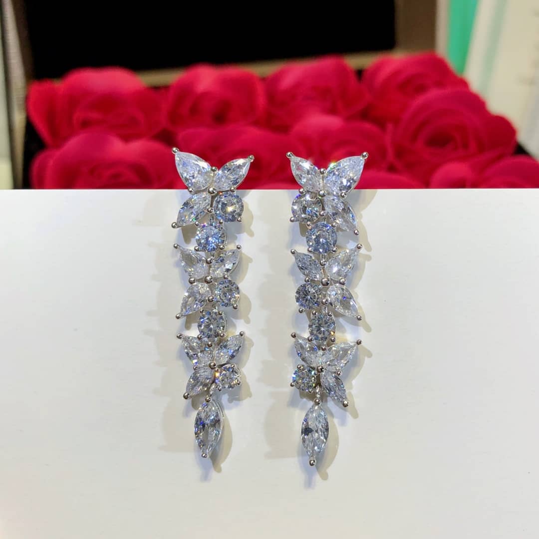 Wholesale T*f*ny Logo Earring