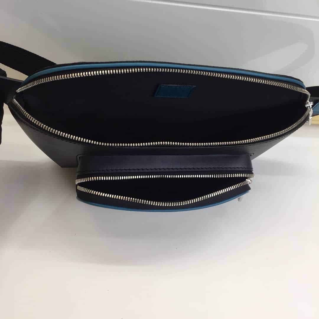 L0vis Vvtt0n Damier Graphite Canvas Replica Bumbag Black Blue M51464