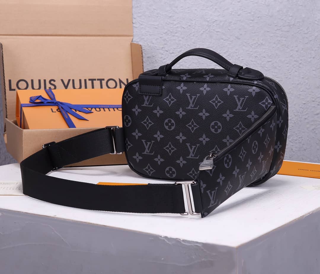 LV Bum Bag Dupe Monogram Eclipse Waist Pouch hip body M42906