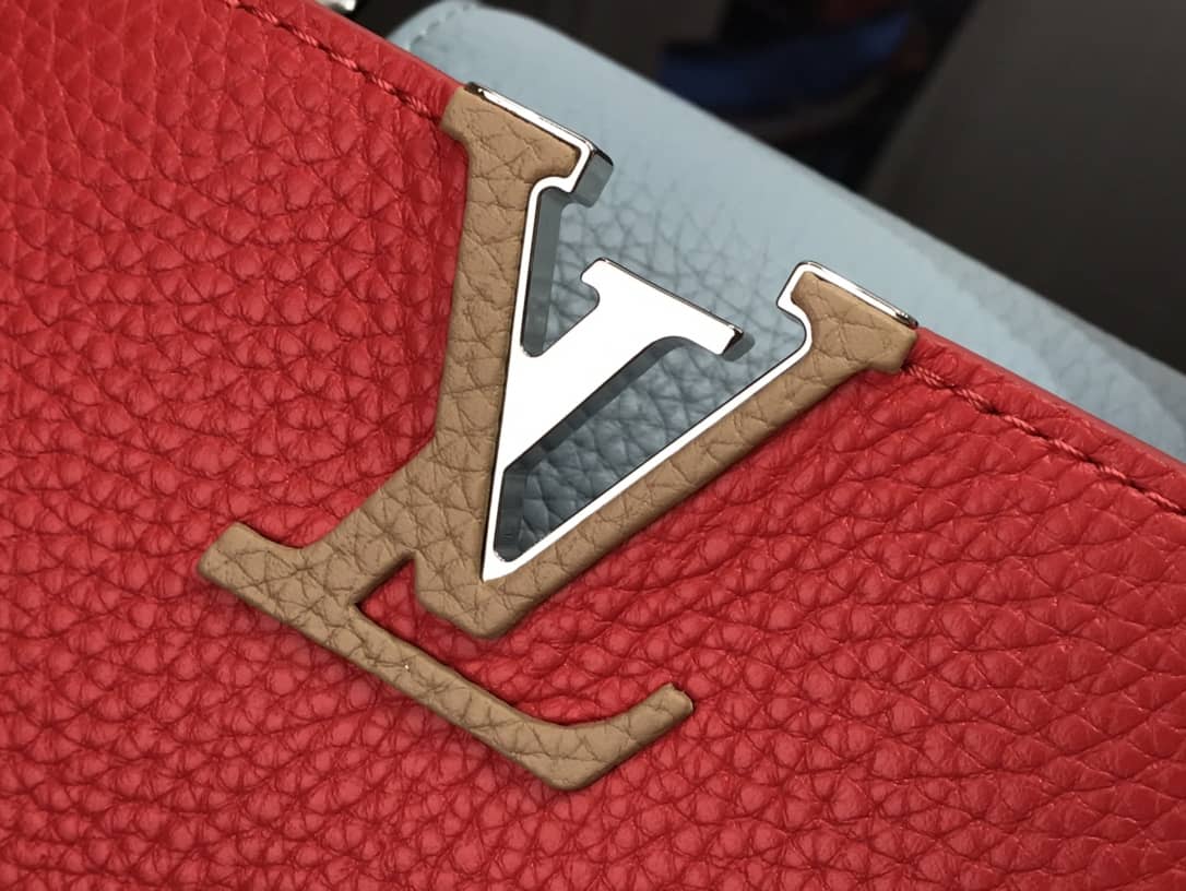 L0vis Vvtt0n Capucines Mini Taurillon Leather Replica Bag Red M57520